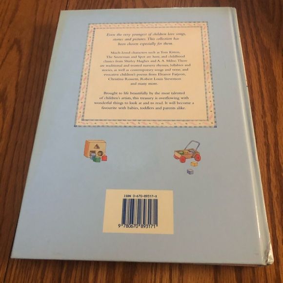 6/$20 The Puffin Baby and Toddler Treasury Hardcover book by Puffin Books - Picture 2 of 6